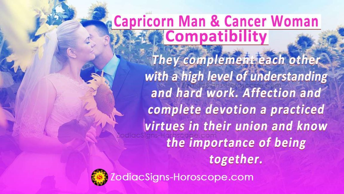Capricorn Man and Cancer Woman Compatibility in Love, and Intimacy