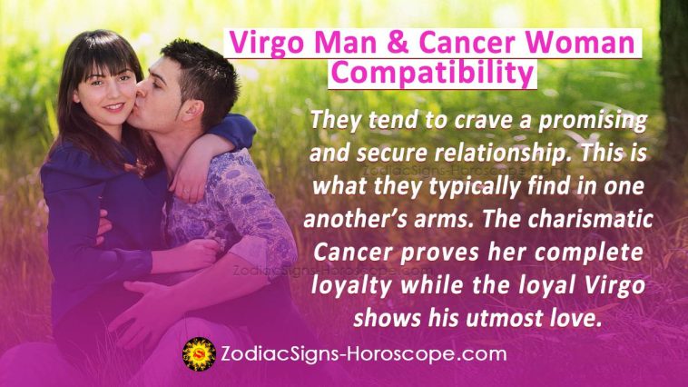 Virgo Man and Cancer Woman Compatibility in Love, and Intimacy ...