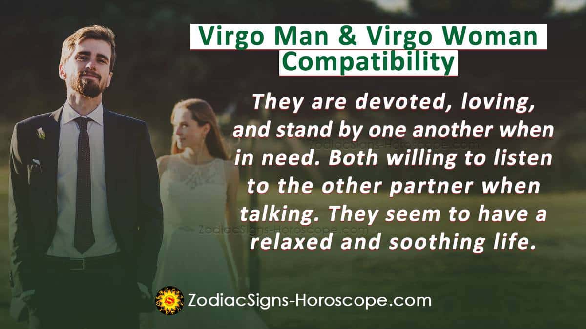 Virgo Man and Virgo Woman Compatibility in Love, and Intimacy ...