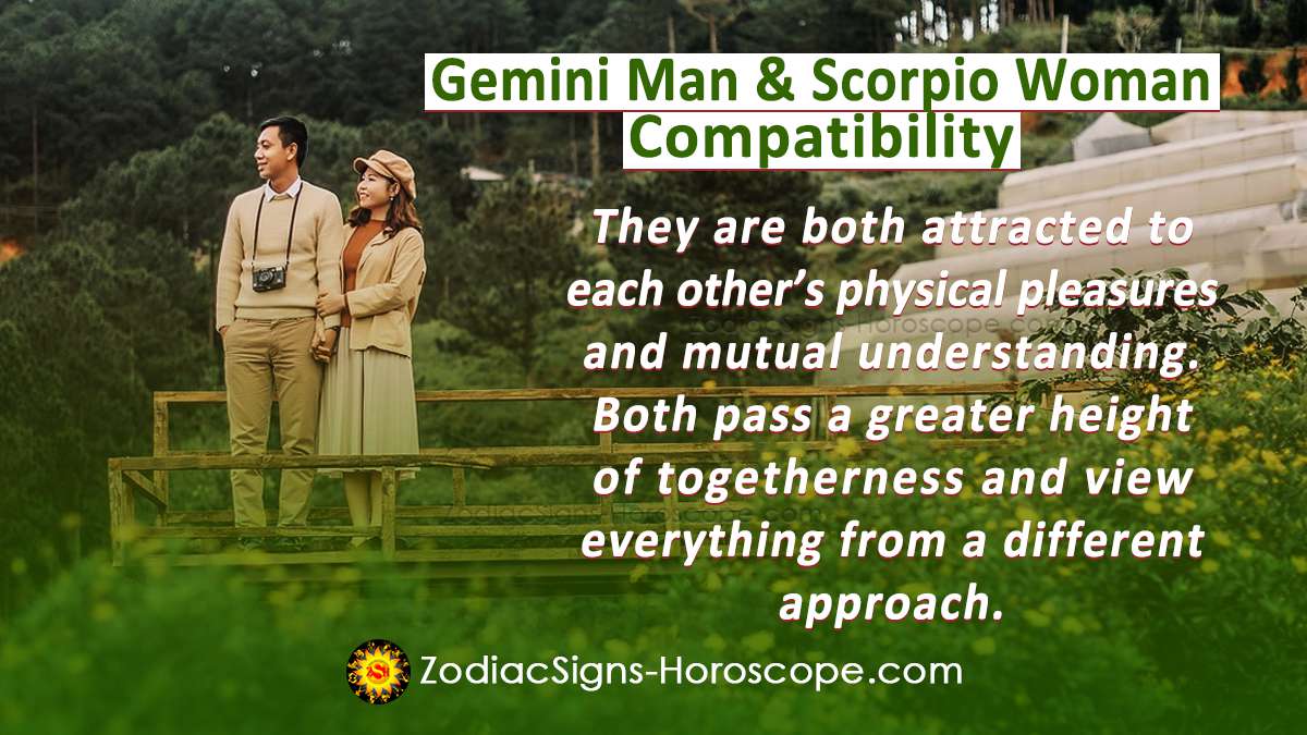 Gemini Man and Scorpio Woman Compatibility in Love, and Intimacy ...