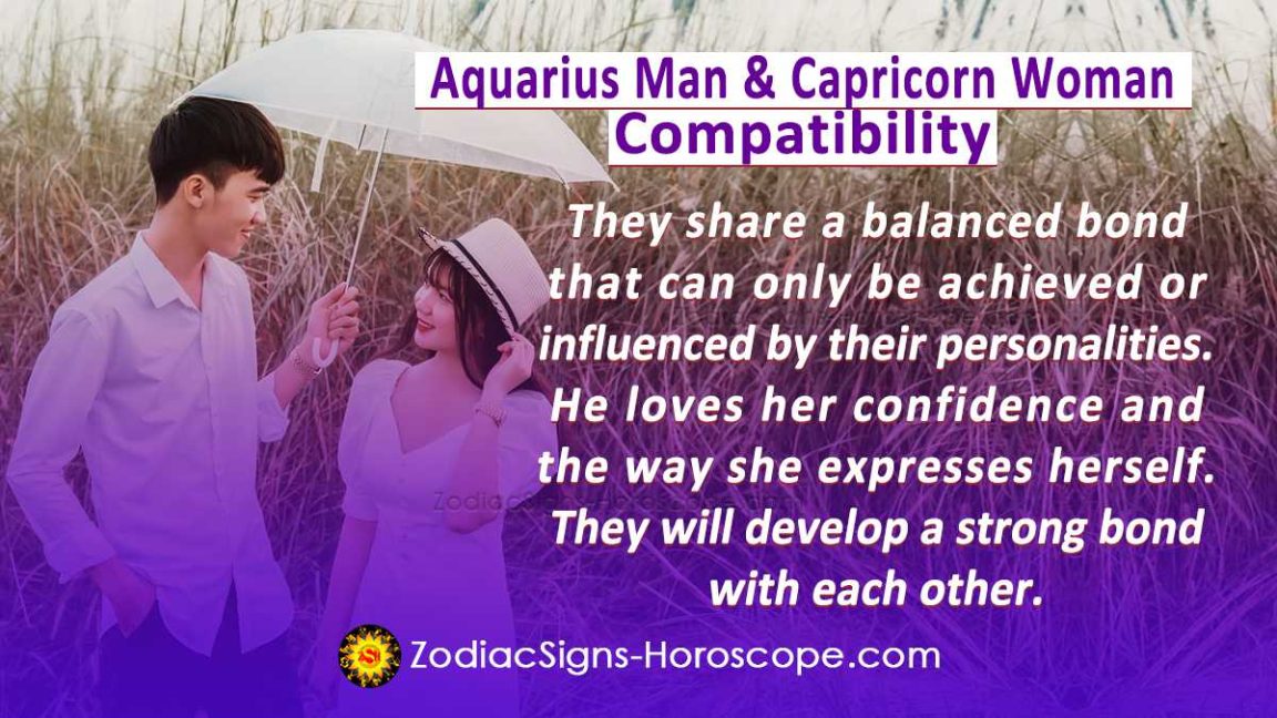 Aquarius Man and Capricorn Woman Compatibility in Love, and Intimacy ...