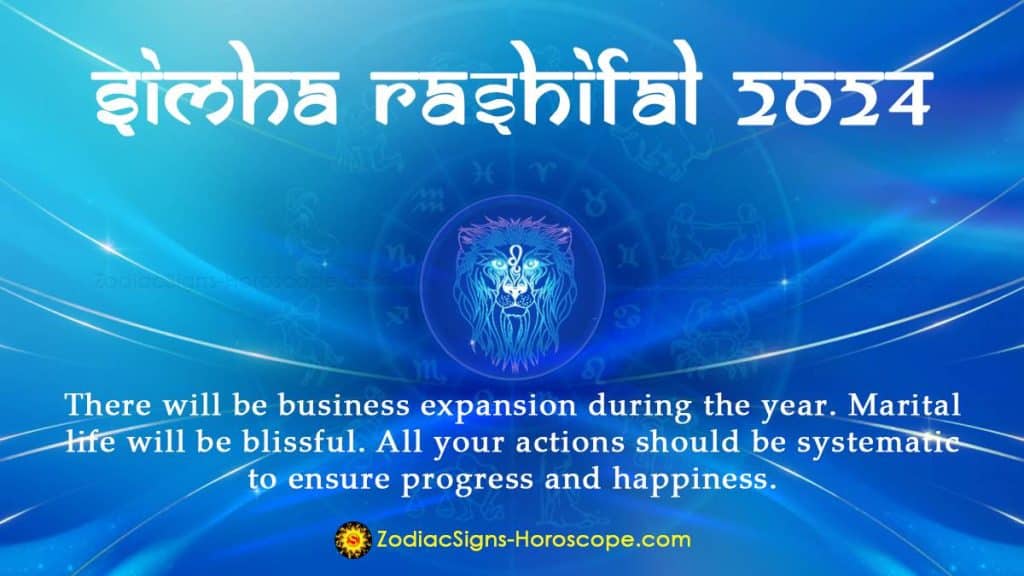 Simha Rashifal 2024 Simha Rashi Predictions for 2024 ZodiacSigns