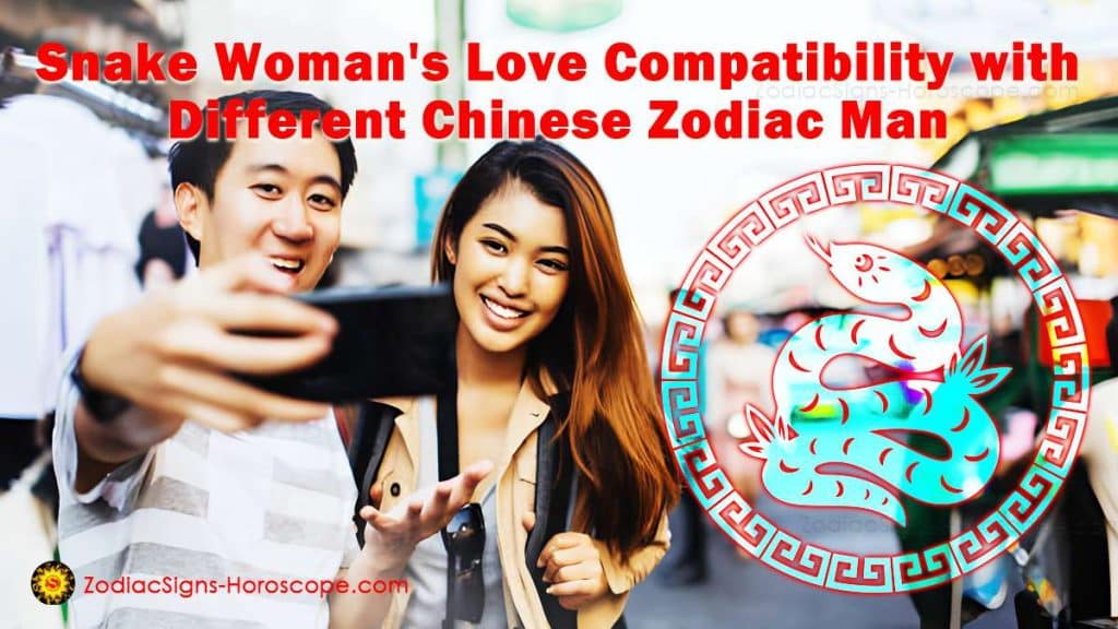 Zodiac Matches for Snake Woman with the Different Zodiac Man