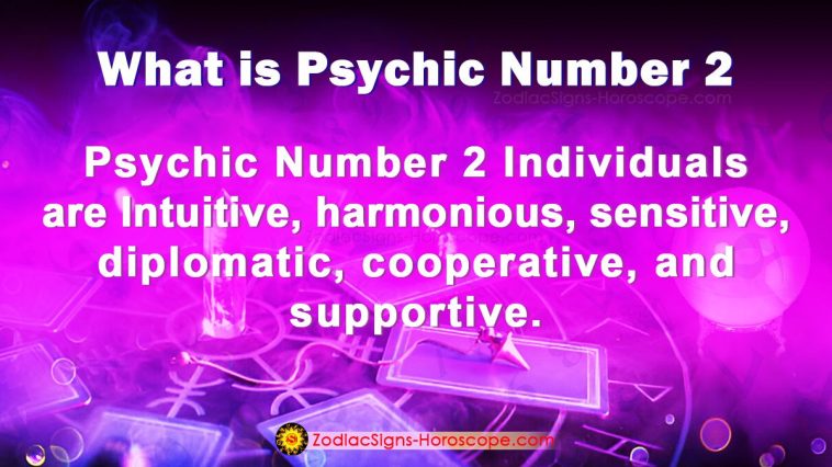 Psychic Number 2 or Numerology Number 2