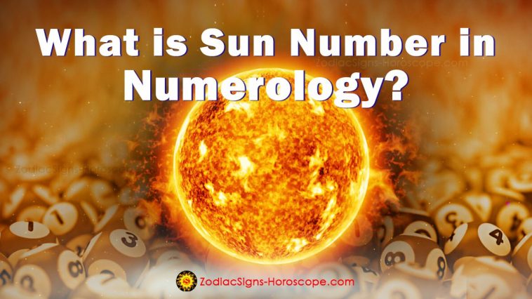 Sun Number in Numerology