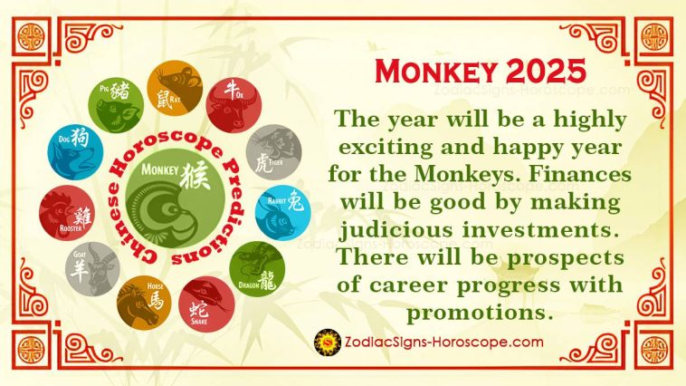 Monkey 2025 Horoscope Yearly Predictions