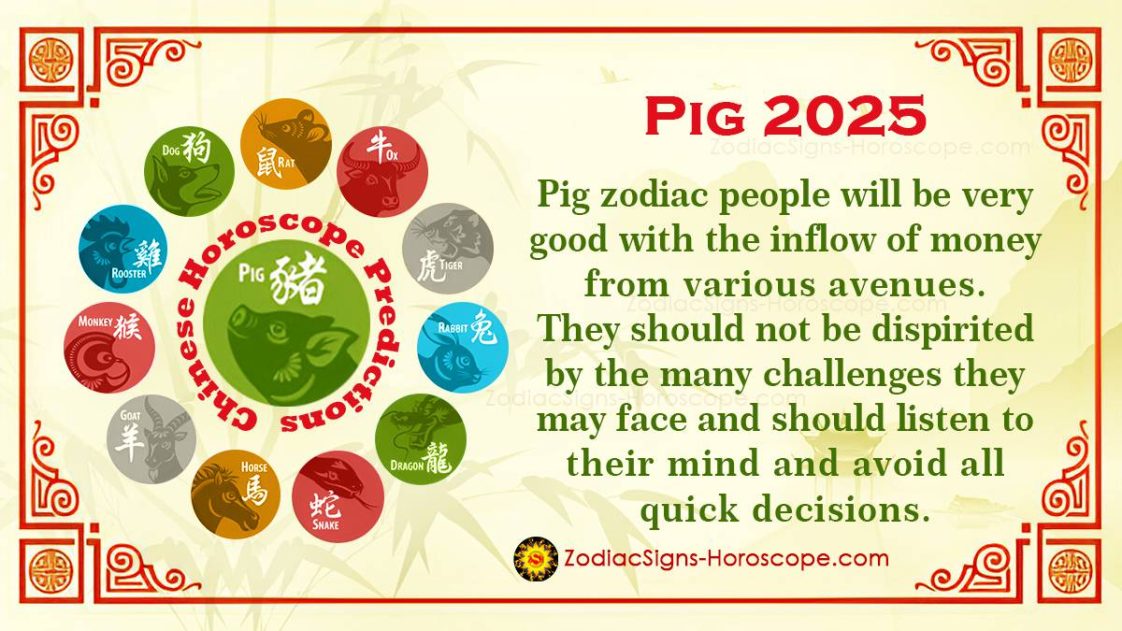 Pig Horoscope 2025 Yearly Predictions Commence New Ventures